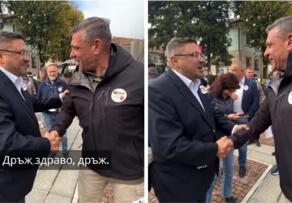 Вицетата се срещнаха: Вълчев пита за дебат. Кандев отговори - първо президентите