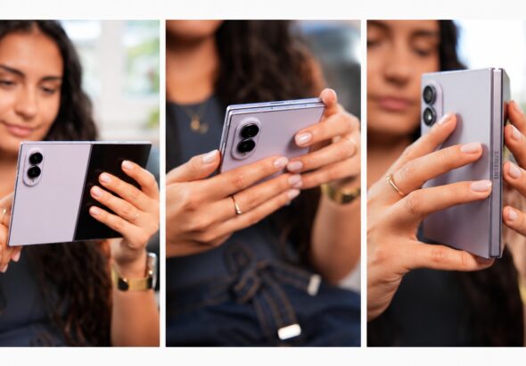 Бургер в едната ръка, сгъваем екран в другата: фестивален петък с Galaxy Z Fold8