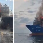 Турски товарни кораби бяха ударени от дронове край руското пристанище Новоросийск