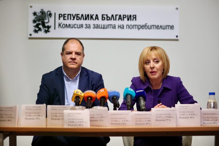 Мая Манолова обяви 11 производства срещу търговските вериги и сезира КЗК