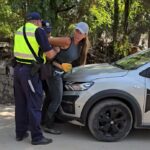 МВР арестува жена от Струмяни по време на посещението на Радев