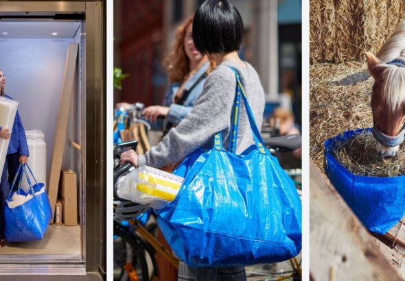 Култовата синя торба на ИКЕА, която дори Balenciaga копира, става на 30 години