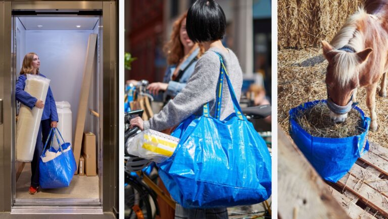 Култовата синя торба на ИКЕА, която дори Balenciaga копира, става на 30 години