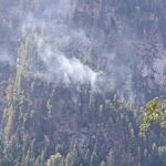 Мълния предизвика пожар край Рилския манастир