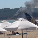 Пожар избухна в бар Verano на плажа Каваци край Созопол
