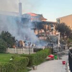 Евакуираха туристи заради голям пожар в Созопол