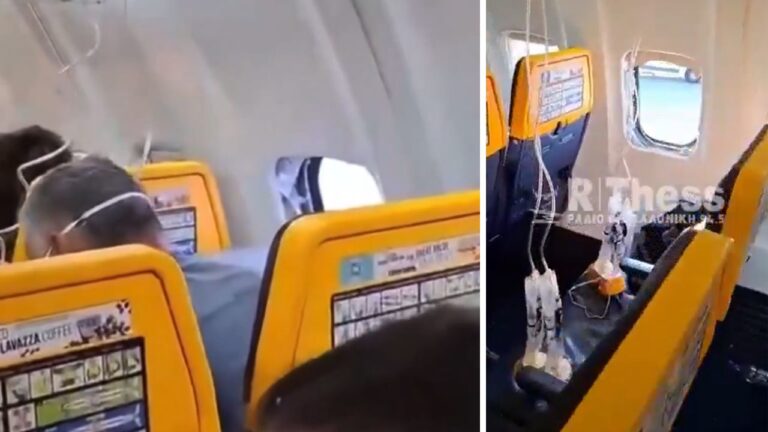 Отломка от двигателя на Boeing 737 е разбила стъклото при полета на Ryanair
