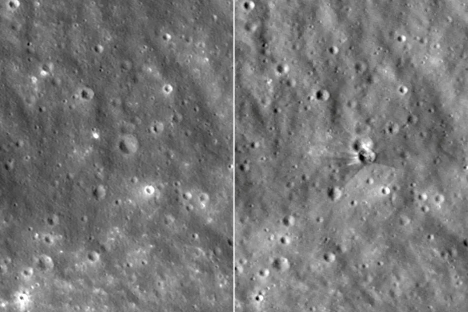 След сблъсъка с Луната – NASA показа кратера, образуван при удара на ракета на SpaceX