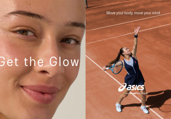 Кампания на ASICS показва лица след тренировка, за да подчертае блясъка отвътре
