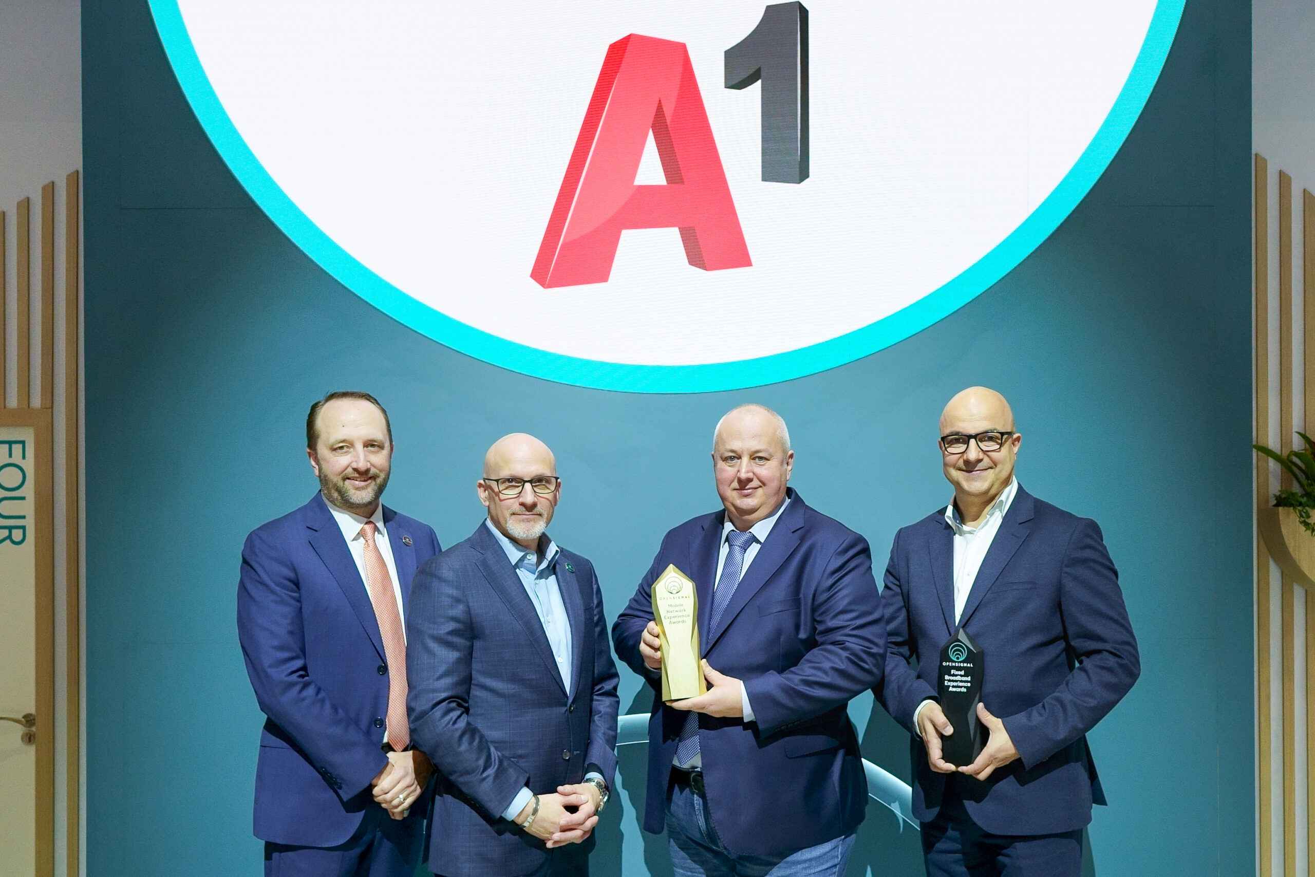 A1 спечели награди от Opensignal за качеството на фиксирания интернет в България и за най-бързата 5G мрежа в Европа