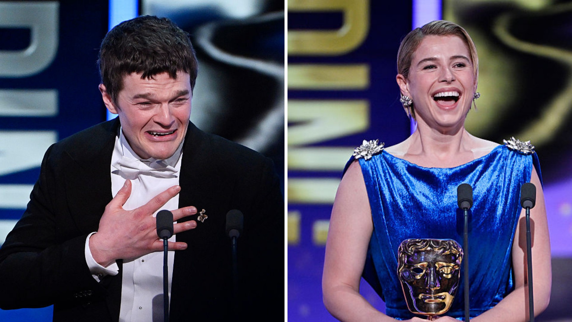 Джеси Бъкли от Hamnet и Робърт Арамайо от I Swear триумфираха на наградите BAFTA 2026