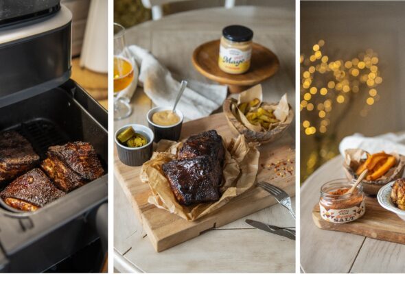 Вечеря с характер: свински ребра и пилешки крилца на Airfryer