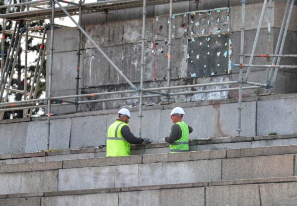 Скелето около Паметника на съветската армия ще бъде премахнато