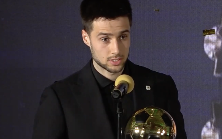 Илия Груев спечели наградата "Футболист №1 на България"