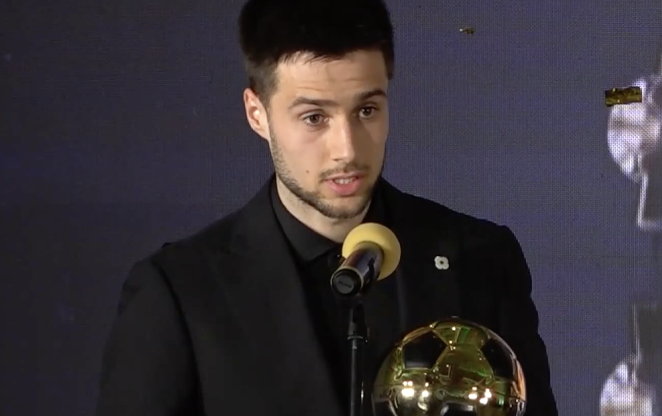 Илия Груев спечели наградата "Футболист №1 на България"