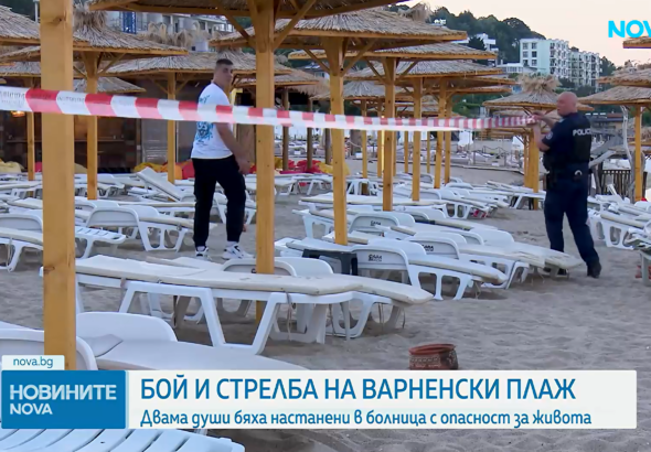 Двама мъже са с опасност за живота след сбиване и стрелба на плаж "Кабакум"