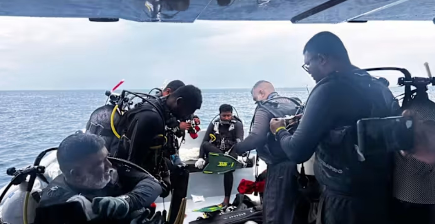 Водолази издирват телата на италиански изследователи, загинали по време на дълбоководна експедиция на Малдивите