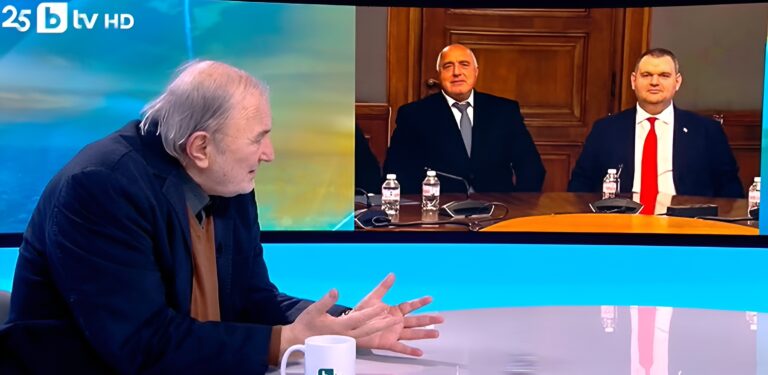 Д-р Николай Михайлов за снимката на Борисов и Пеевски: Не само омерта, а пакт за неизбежна взаимопомощ
