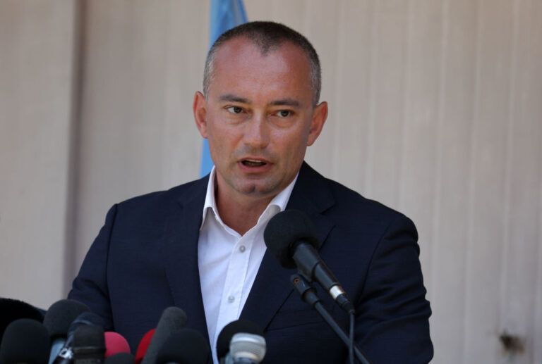 Николай Младенов с първо изявление като върховен представител за Газа