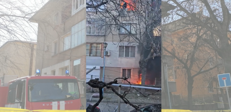 Пожар в жилищна сграда взе жертва в Пловдив