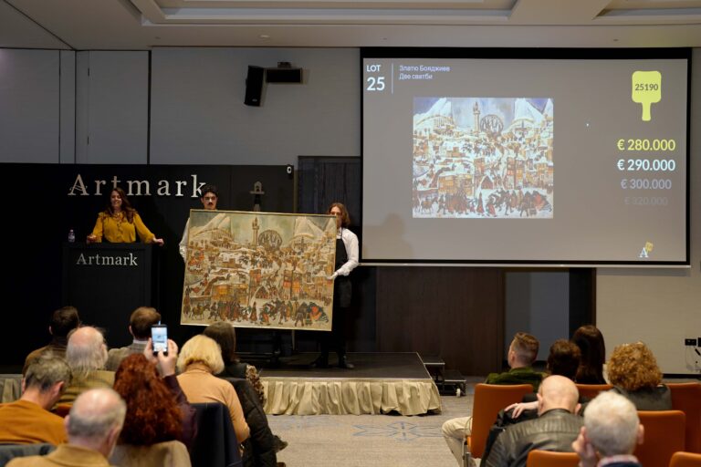 Картина на Златю Бояджиев е продадена на търг за рекордните 280 хиляди евро