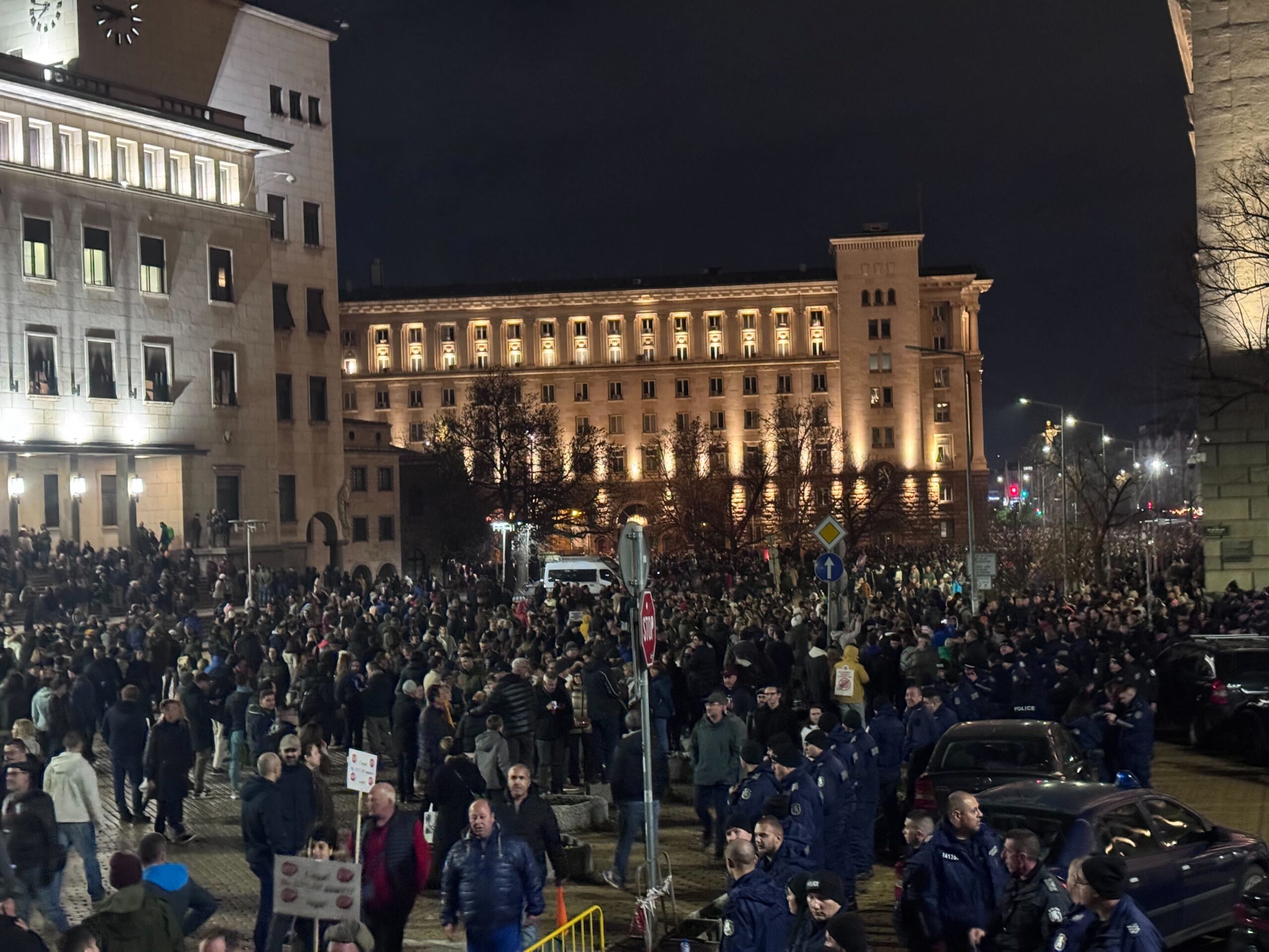 МВР подготвя водно оръдие за втория протест срещу бюджет 2026