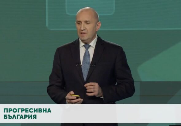 Радев се закани на олигархията, без да я назове, и за съдебна реформа - ако "математиката" излезе