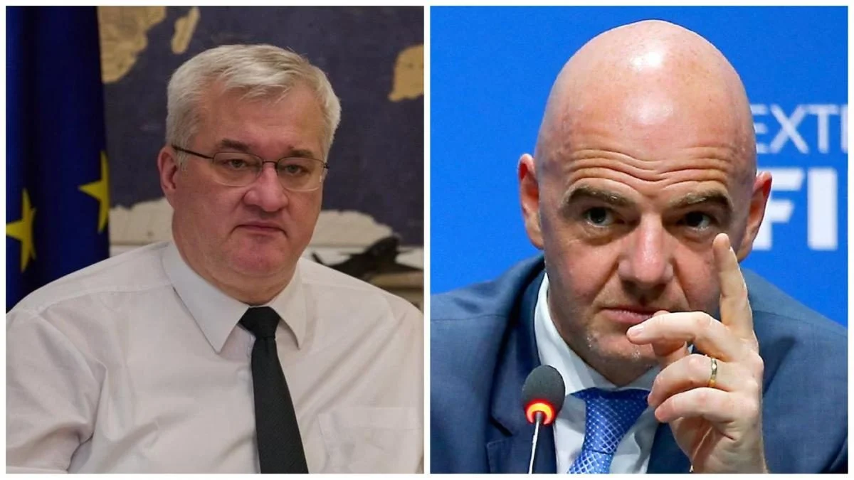 Украйна отговори - шефът на ФИФА е "морален дегенерат"