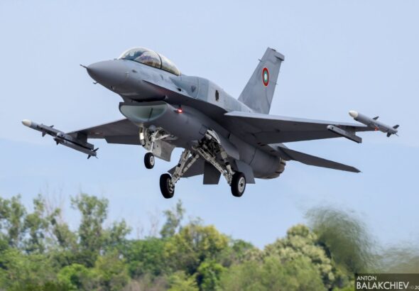 Българските F-16 участват в първото си международно учение