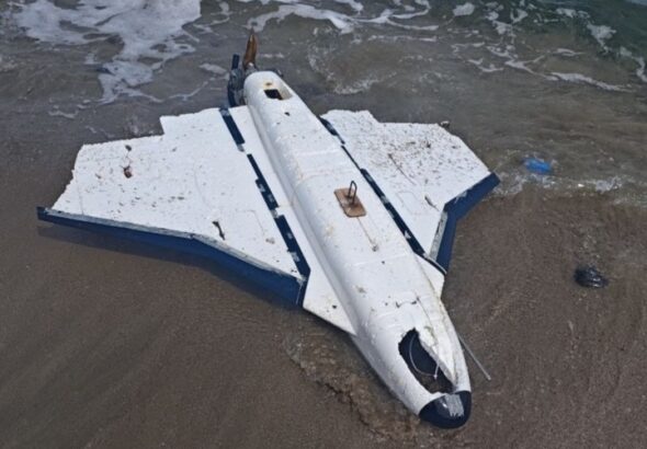 Още един дрон изплува на брега на морето, този път в Ахтопол