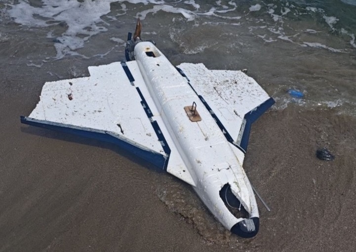 Още един дрон изплува на брега на морето, този път в Ахтопол