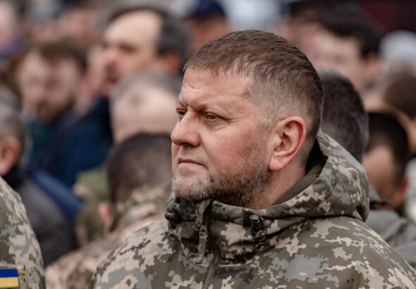 Валерий Залужни описа условията за край на войната в Украйна