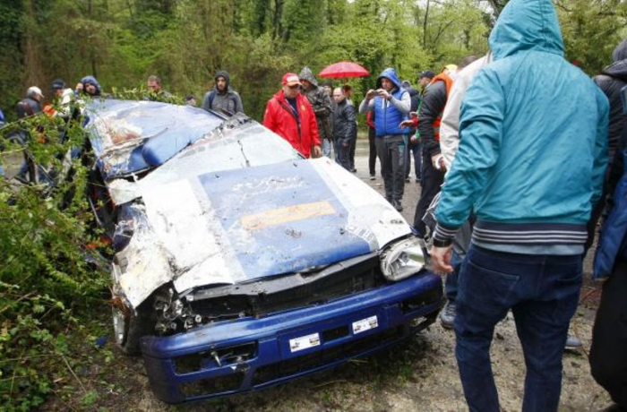 Автомобилният състезател, който се вряза в публиката по време на рали, е освободен от ареста