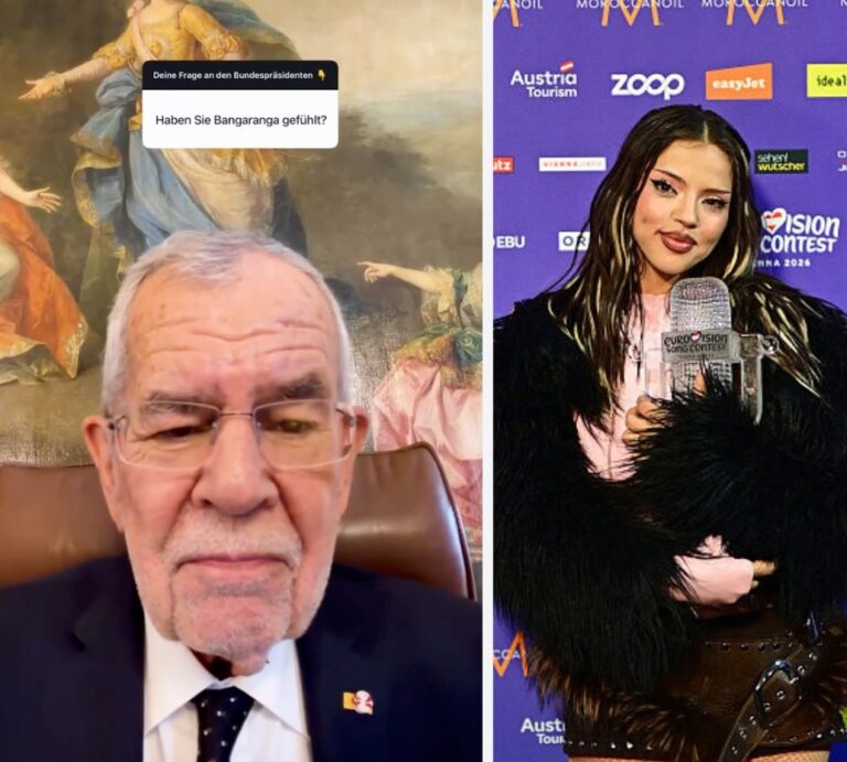 Австрийският президент Александър Ван дер Белен също се оказа фен на Bangaranga