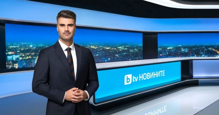 Кадър на Bulgaria on air ще води късните новини на bTV