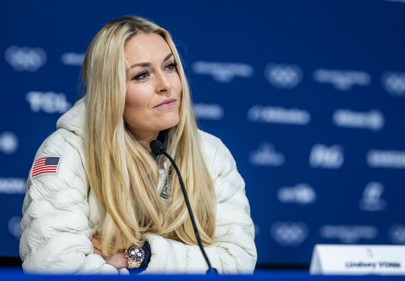 Контузията на Линдзи Вон разпали спор за решението ѝ да се състезава