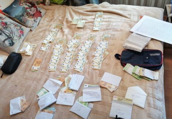 МВР засече 200 000 евро за купуване на гласове във Варна