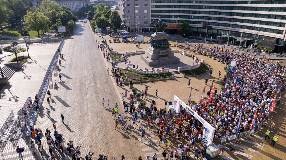 „Полумаратон София“ ще се проведе в неделя с три трасета