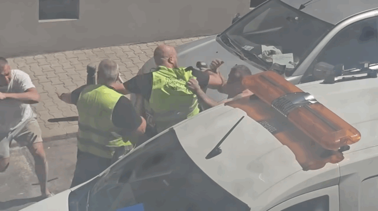 Спор заради поставена скоба в София завърши със сбиване и арест на служител на ЦГМ