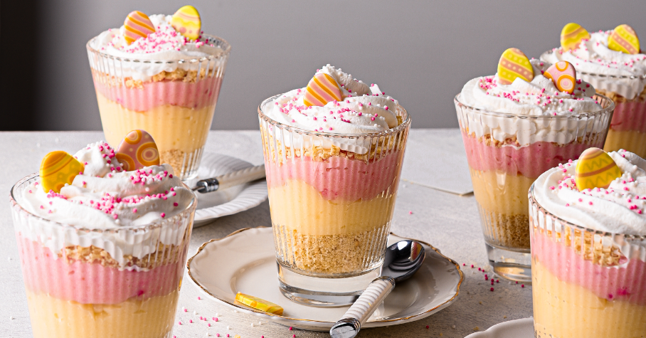 Пъстър яйчен крем - готов за няколко минути