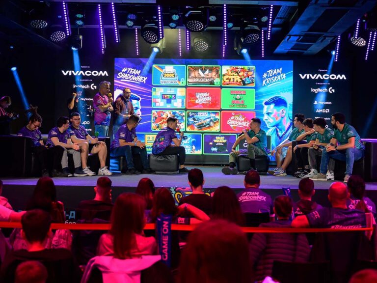 Дигитална реплика на крепостта Царевец в Minecraft оживя на финала на Vivacom GAME ON 2025