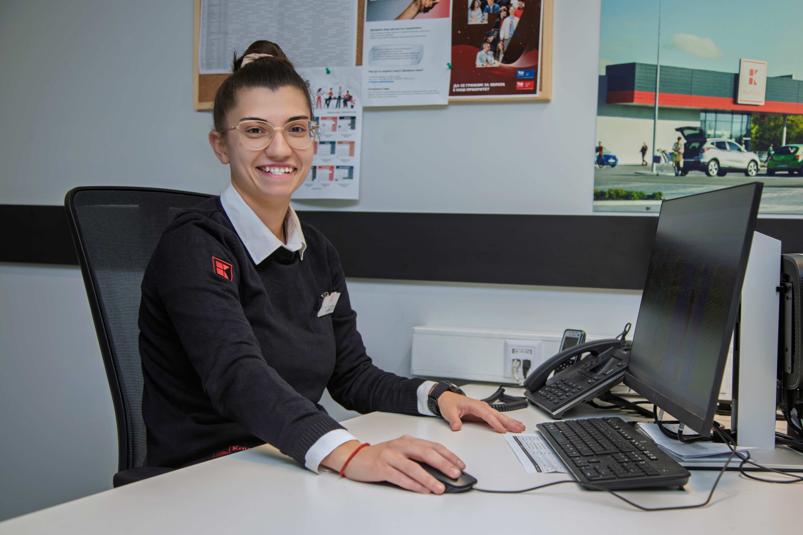 Млада и успешна: Управителят на най-новия магазин на Kaufland е само на 26