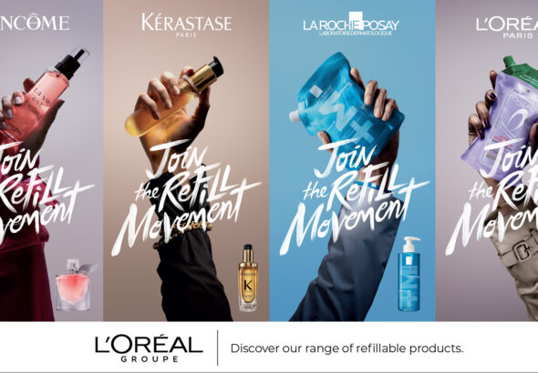 L’Oréal разширява най-мащабната си глобална инициатива за презареждаема козметика