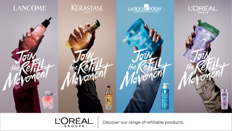 L’Oréal разширява най-мащабната си глобална инициатива за презареждаема козметика