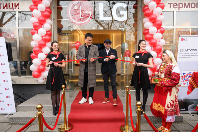 LG откри първия в страната свой магазин за климатична техника и термопомпи
