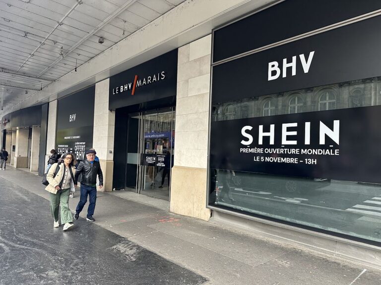 Първият физически магазин на Shein в Париж създава проблеми за BHV