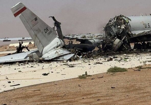 Иран унищожи ключов американски самолет, който управлява въздушните операции