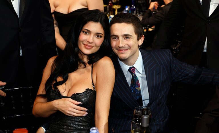 Любовното послание на Тимъти Шаламе към Кайли Дженър след наградата за Marty Supreme