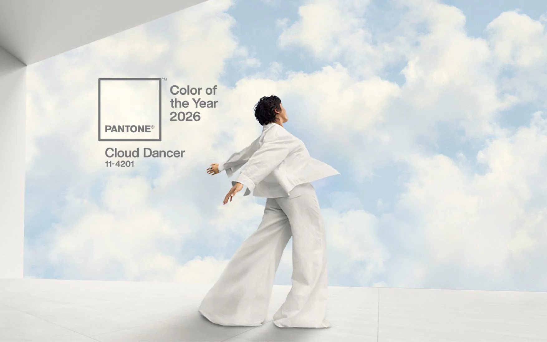 Бяло като облак ще е цветът на 2026 г. и Pantone има плейлист с музика за него