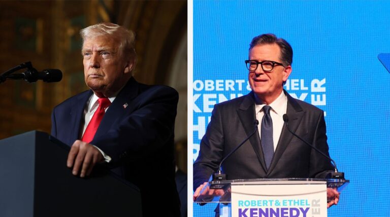 Тръмп отново атакува Стивън Колбер, призова телевизия CBS да „го приспи“